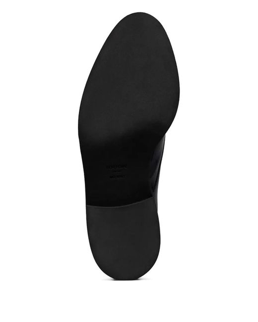 Thom Browne Black Cap Toe Oxford for men