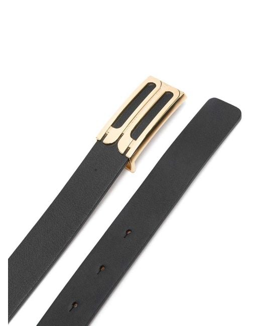 Victoria Beckham White Regular Frame Belt