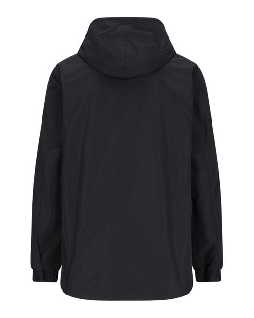 Burberry Black Reversible Hooded Jacket for men