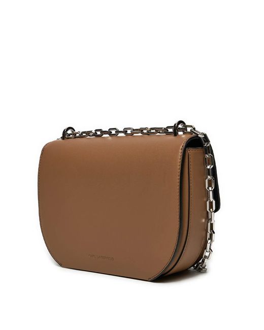 Karl Lagerfeld Brown K/Forever Sm Crossbody