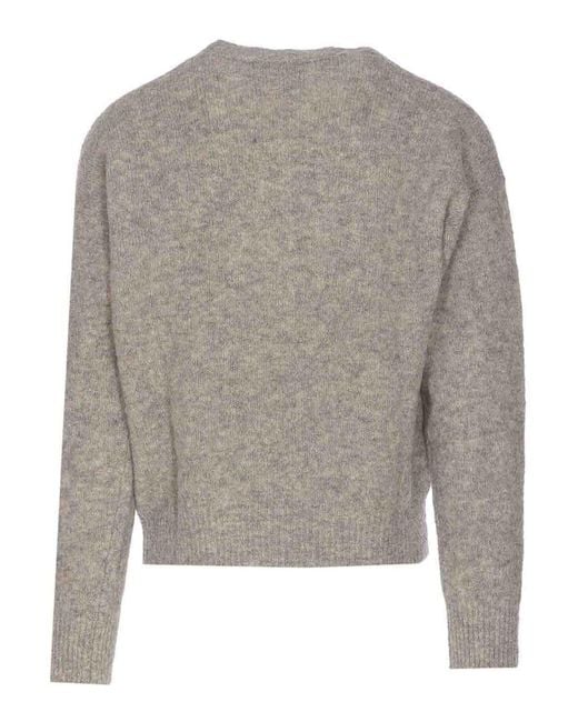 AMI Gray Ami Sweater for men