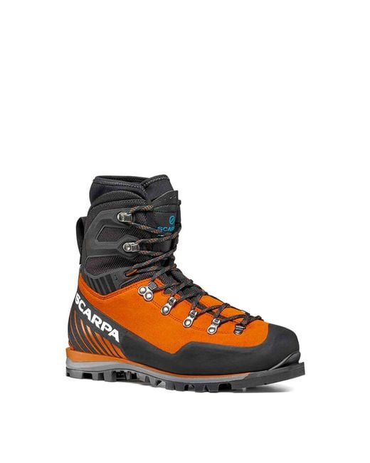 SCARPA Orange Logo Sneakers for men