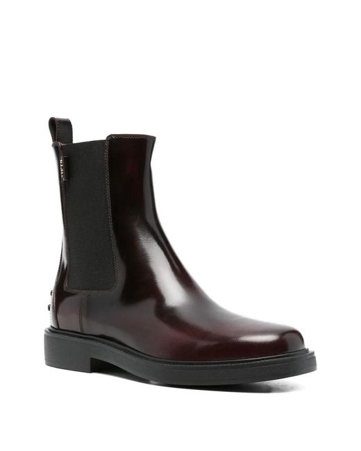 Tod's Black "Beatles" Ankle Boots T. 020 Shoes