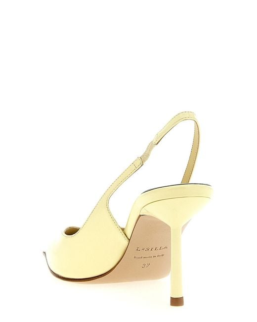 Le Silla Metallic Vivienne Slingback