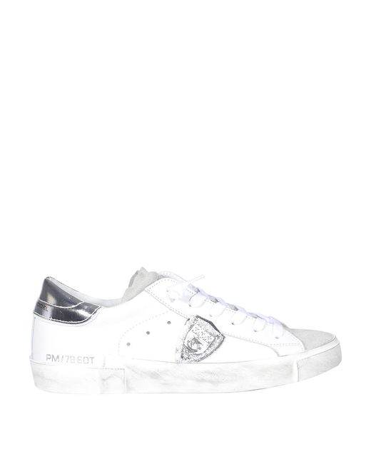 Philippe Model White Paris X Sneakers