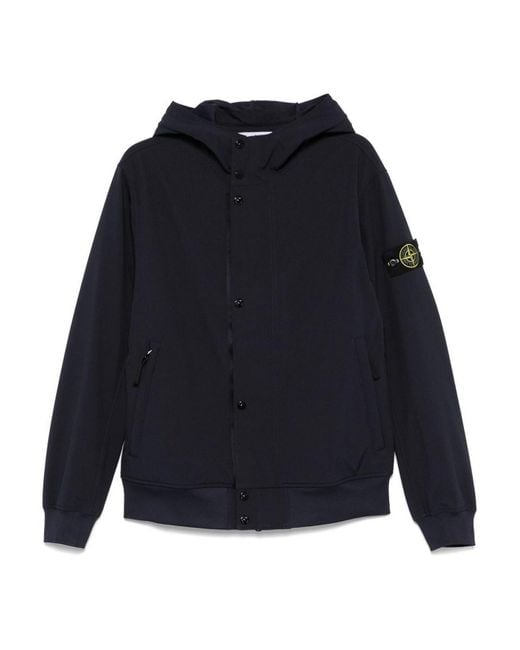 Stone Island Blue Blazer for men