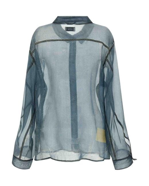 Haikure Blue Maya Shirt