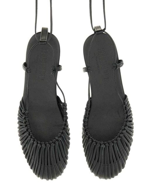 Hereu White Mantera" Sandals