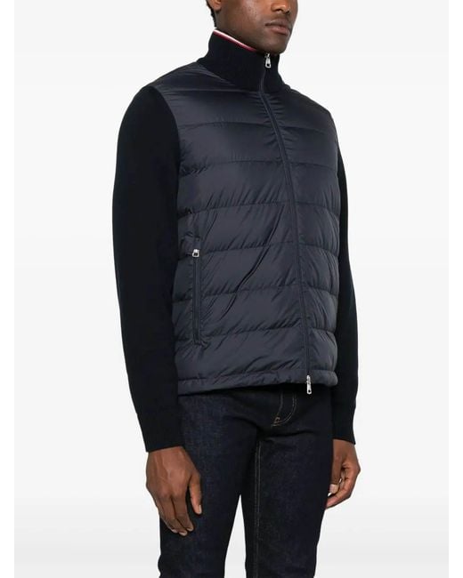 Moncler Black Cardigan for men