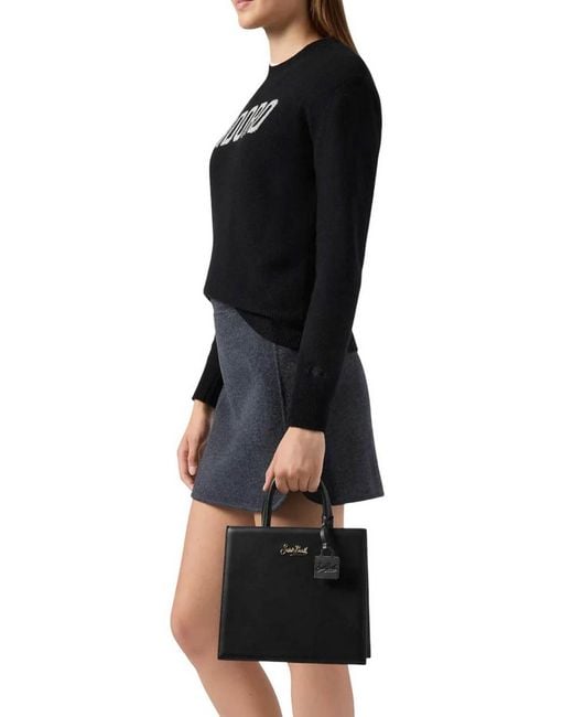 Mc2 Saint Barth Black Handbag