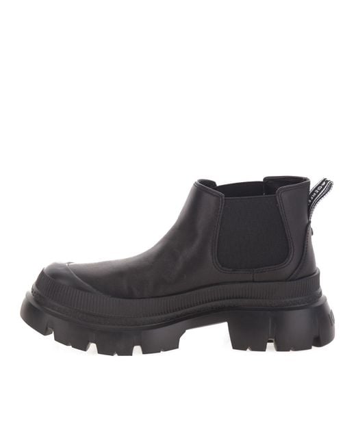 Karl Lagerfeld Black Trekka Max Short Gore Boot