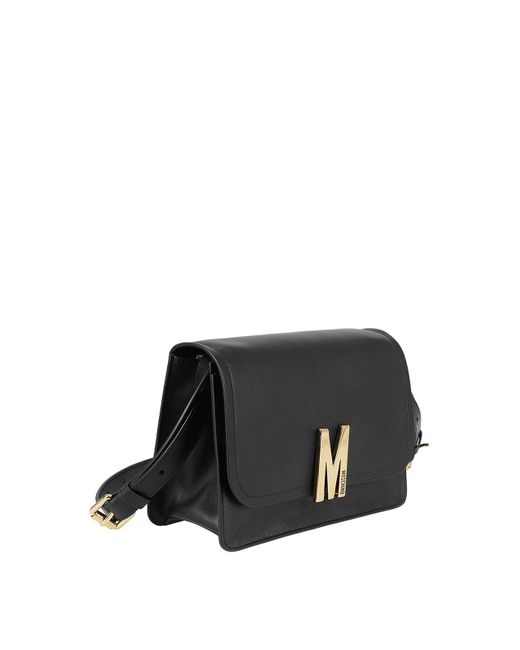 Moschino Black Leather Bag