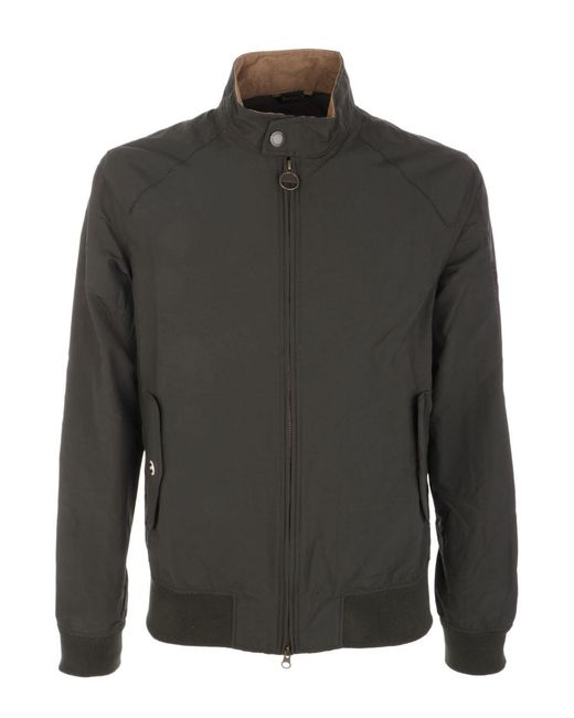 Barbour Gray Rectifier Harrington Steve Mcqueen Jacket I for men