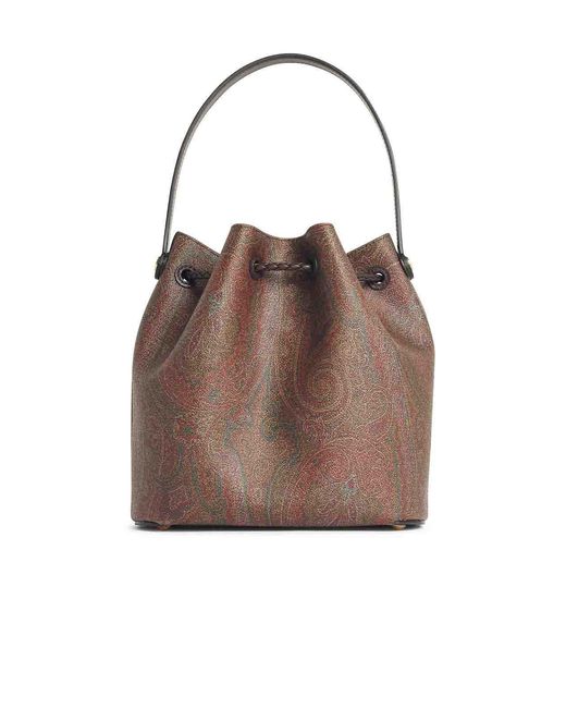 Borsa A Secchiello Arnica di Etro in Brown