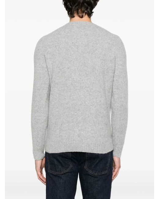 Drumohr Gray Guest Crew for men