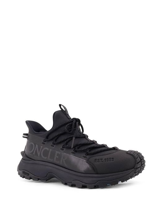 Moncler Black Sneakers Trailgrip Lite2 for men