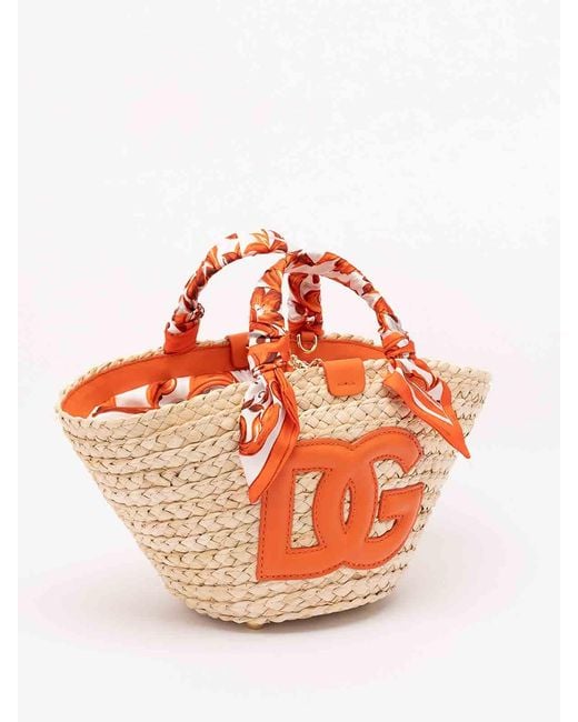 Dolce & Gabbana Orange 'Coffa' Bag