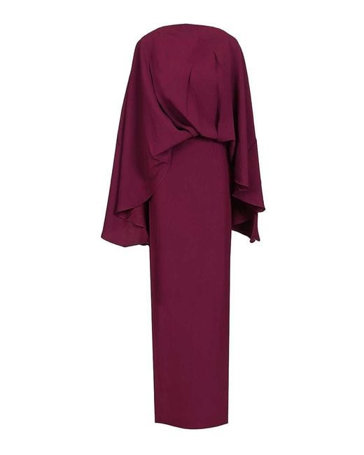 Taller Marmo Purple Eolia Dress