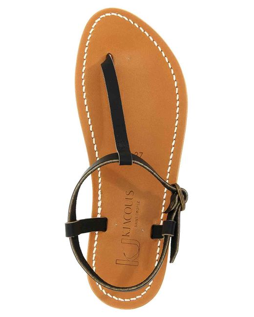 K. Jacques Brown Petrone Sandals