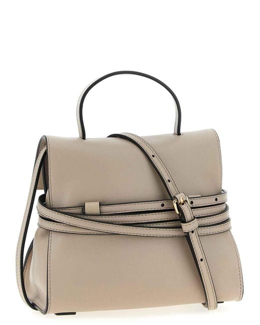 Moschino Natural Small Handbag