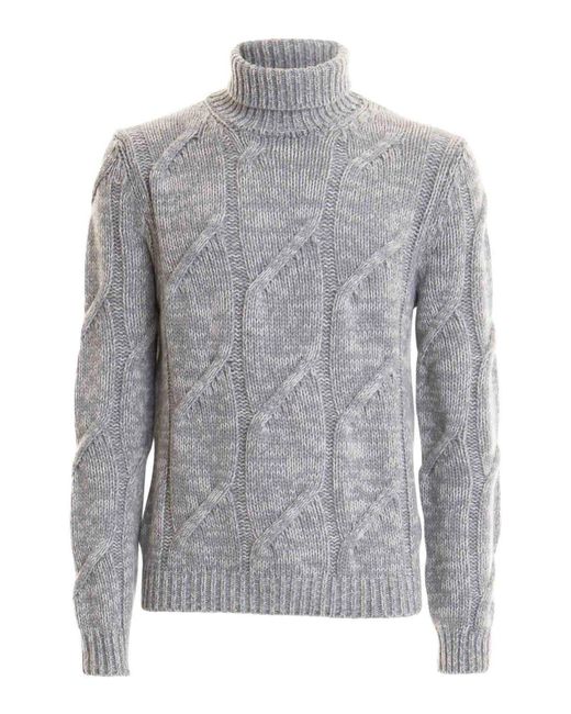 Corneliani Gray Sweater for men