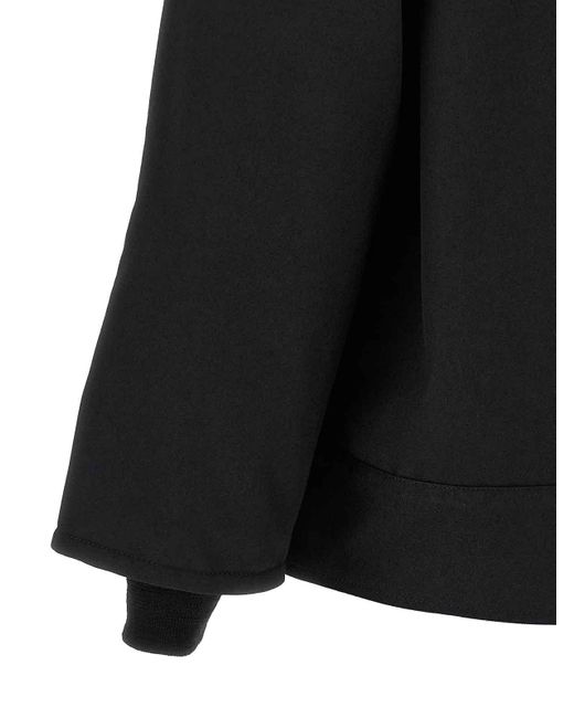 Comme Des Garcons Hommes Plus Black Wool Overshirt for men