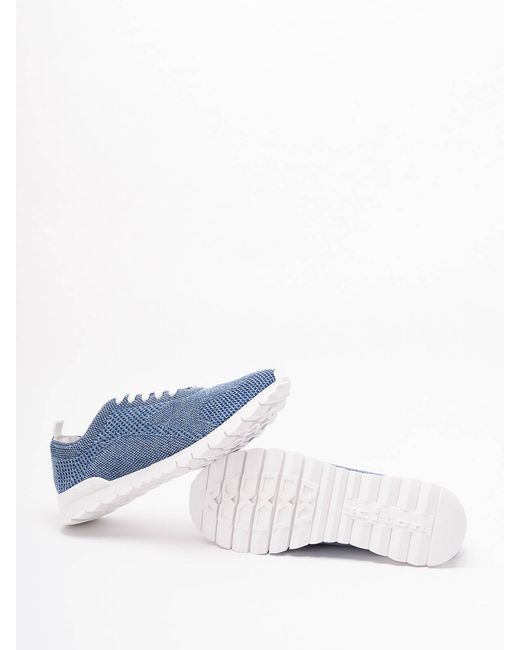 Kiton Blue Fits Sneakers for men