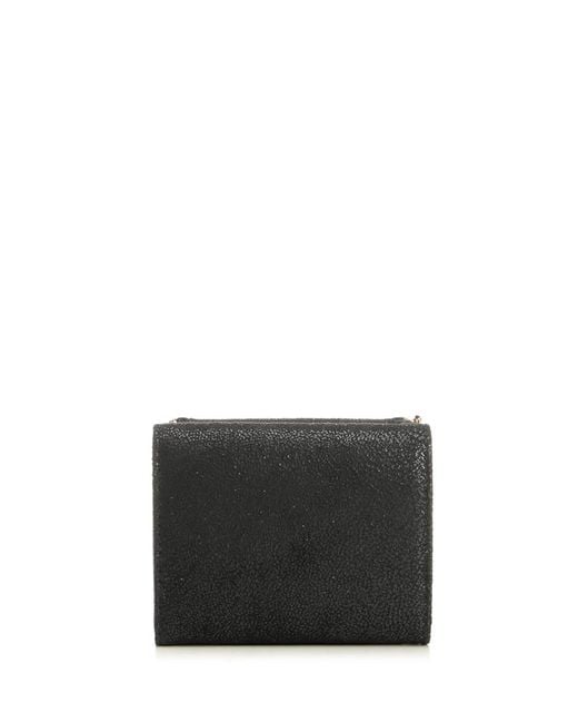 Stella McCartney Black Falabella Trifold Wallet