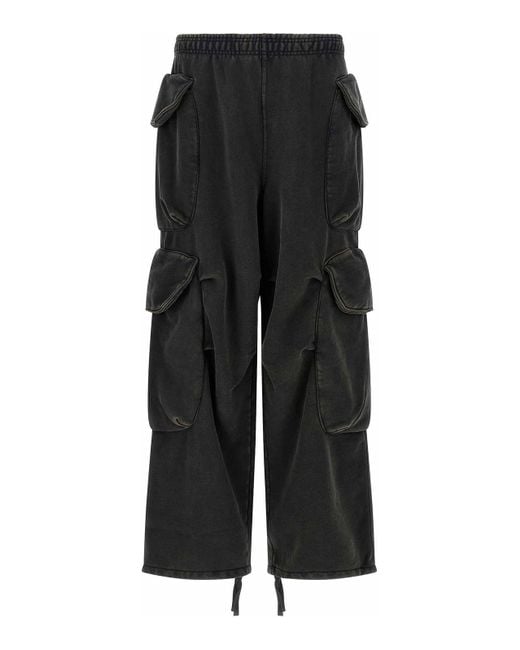 Entire studios Black Heavy Gocar Pants for men