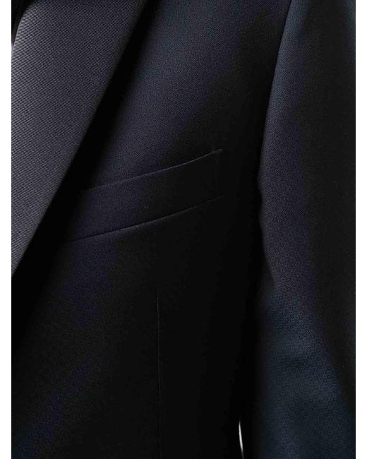 Tagliatore Blue Three-Piece Suit for men