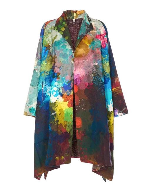 Yavi Blue Long Jacket