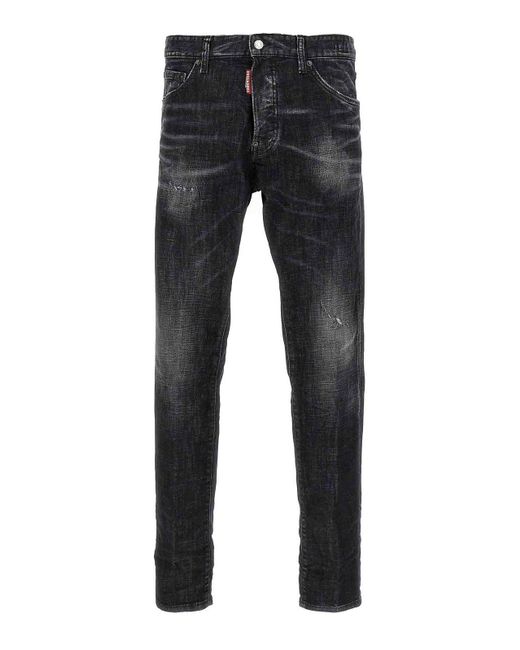 DSquared² Black Cool Guy Jeans for men