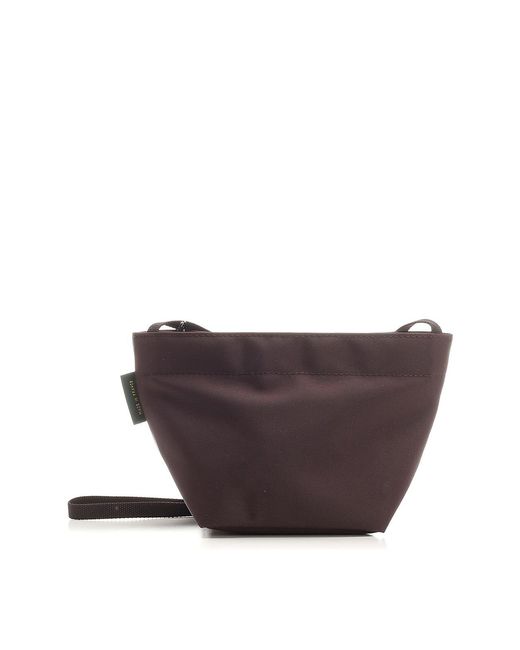 Herve Chapelier Brown Small Cross Body Bag