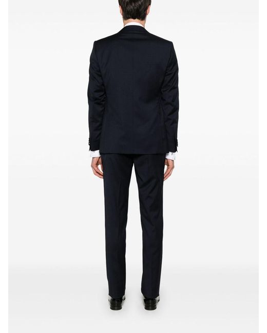 Corneliani Blue Wool Suit for men