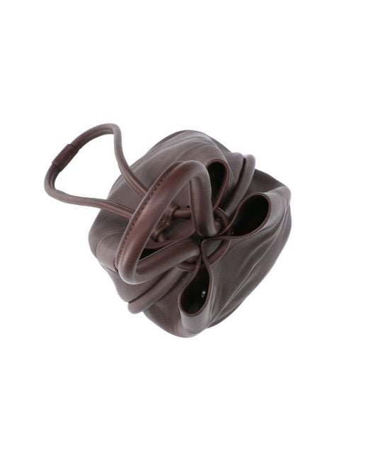 Uma Wang Brown Small Sac Bucket Bag