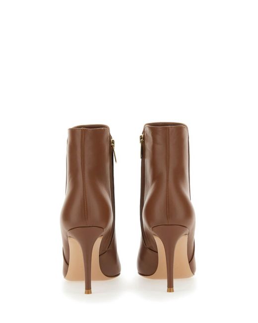Gianvito Rossi Brown Levy 85 Boots