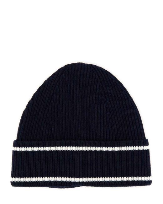 Balmain Beanie Hat in Blue for Men Lyst UK