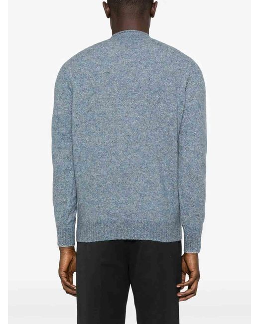 Brunello Cucinelli Blue Sweater for men