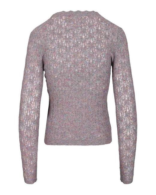Isabel Marant Purple Marant Etoile "Obeline" Sweater