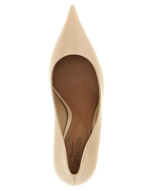 Dolce & Gabbana Natural Dolce & Gabbana 'Devotion' Pumps