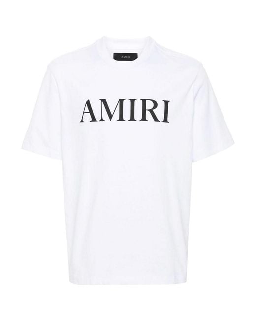 Amiri White Core Logo T-Shirt for men