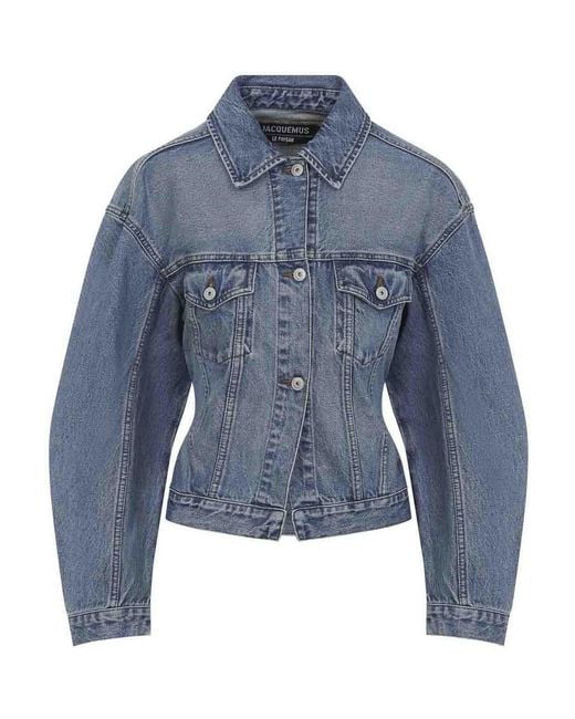 Jacquemus Blue La Veste De-Nimes Jacket