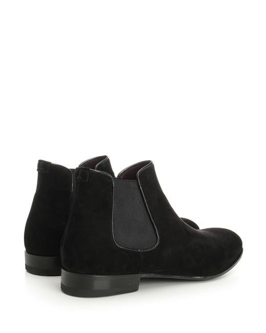 Lidfort Black Chelsea Boot for men