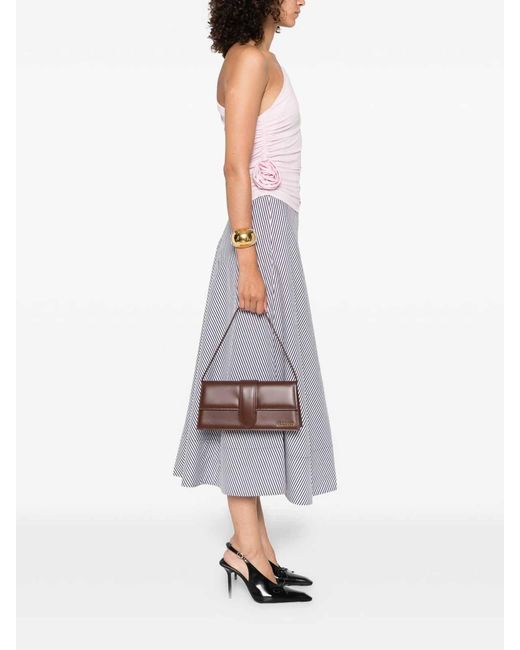 Jacquemus Brown Le Bambino Long Leather Shoulder Bag