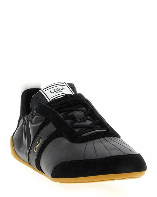 Chloé Black Kick Sneakers