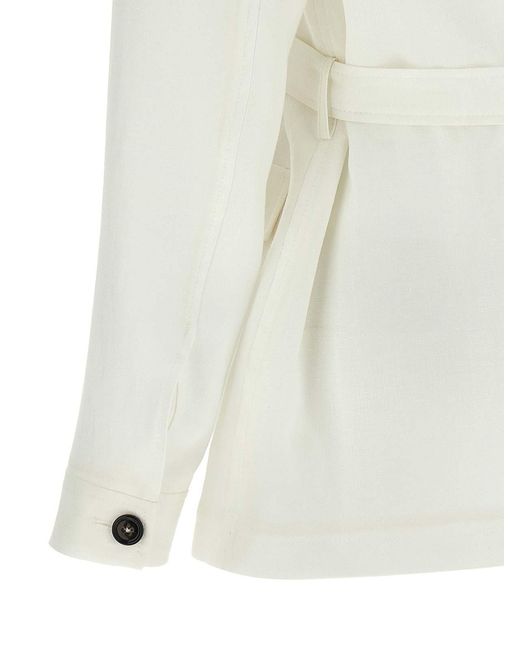 Tagliatore White J-Lauren Jacket