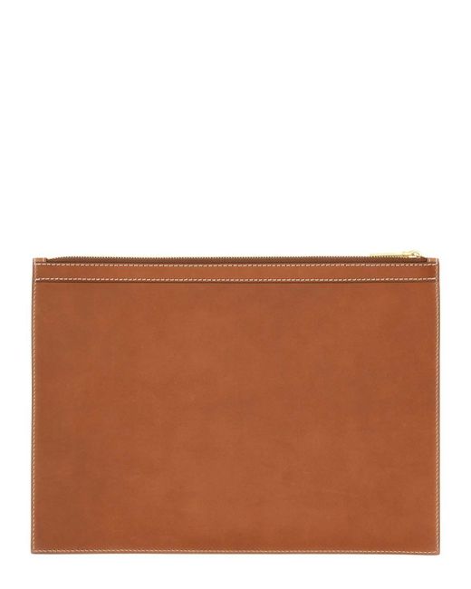 Thom Browne Brown Medium Document Holder for men