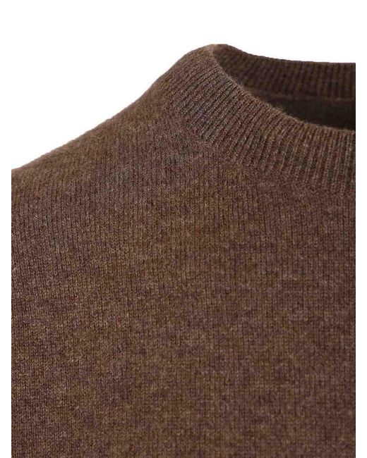 Acne Brown Cashmere Sweater for men