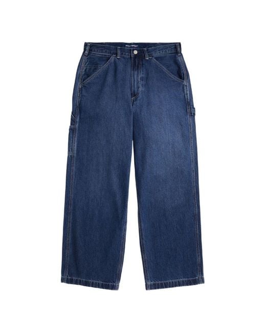 Polo Ralph Lauren Blue Carpenter-Style Straight-Leg Jeans for men