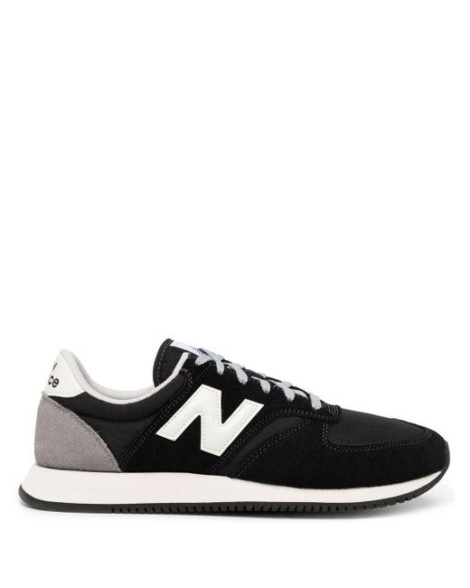 New Balance Suede Ul420v2 Lace-up Sneakers in Black for Men - Save 9% ...